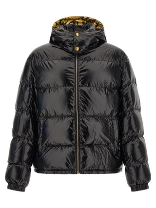 Black Nylon Full-Length Jacket