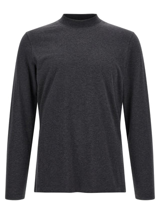 Gray Cotton T-Shirt