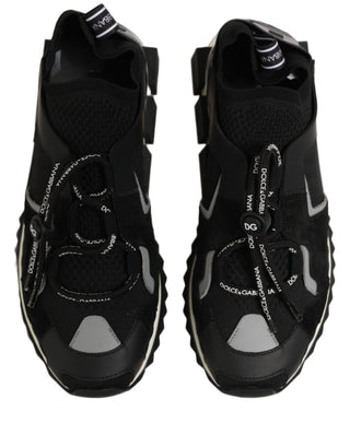 Black Sorrento Trekking Sneakers Men Shoes