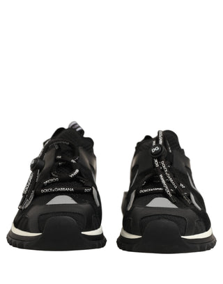 Black Sorrento Trekking Sneakers Men Shoes