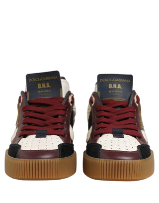 Multicolor Leather MIAMI Sneakers Shoes