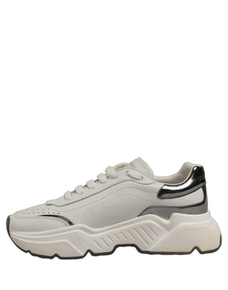 ]White Silver Daymaster Men Sneakers Shoes
