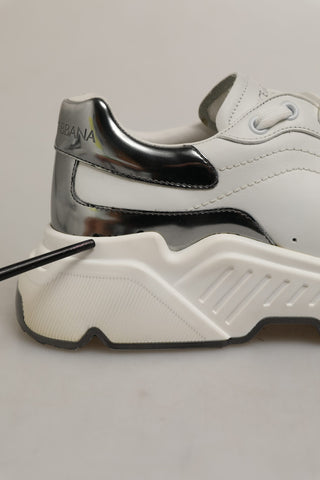 ]White Silver Daymaster Men Sneakers Shoes