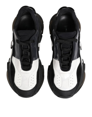 White Black Logo Airmaster Men Sneakers Shoes