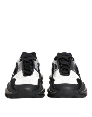 White Black Logo Airmaster Men Sneakers Shoes