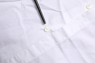 White GOLD Crown Bee Cotton Formal Dress Shirt