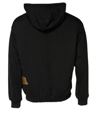 Black DG Logo Hoodie Men Sweatshirt Sweater