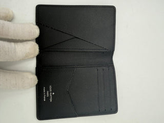 LOUIS VUITTON Compatto Card Holder ORGANIZER Damier Graphite Wallet