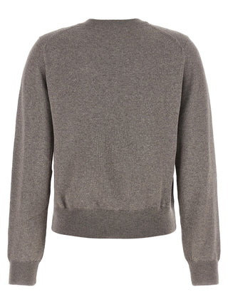 Gray Wool Cardigan