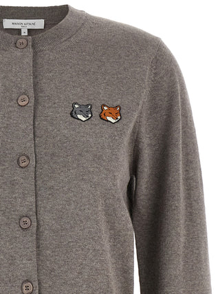 Gray Wool Cardigan