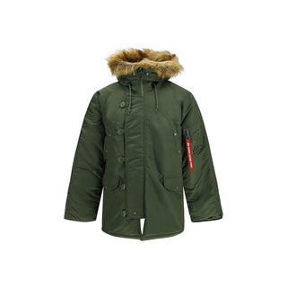 Bicolor Nylon Parka