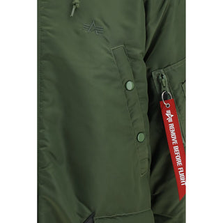 Bicolor Nylon Parka