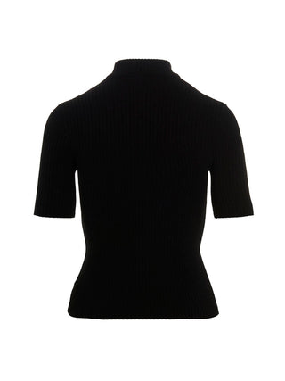 Bicolor Viscose Cardigan