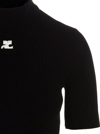 Bicolor Viscose Cardigan