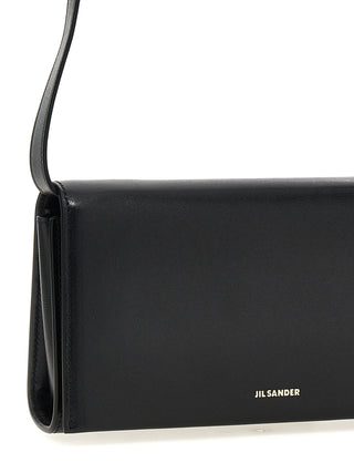 Black Leather Crossbody Bag