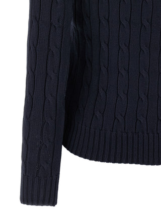 Blue Cotton Cardigan