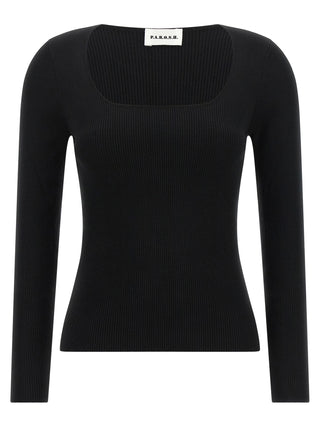 Black Wool Cardigan