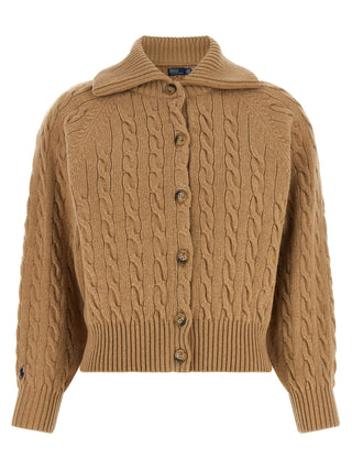 Brown Wool Cardigan