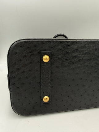 LOUIS VUITTON Alma GM in Ostrich Leather Handbag
