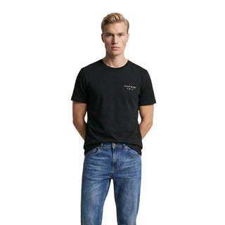 Black Cotton T-Shirt