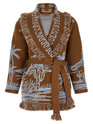 Brown Cashmere Cardigan