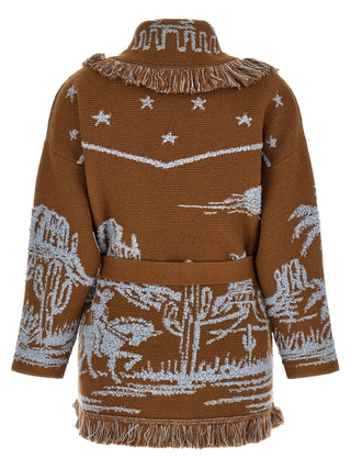 Brown Cashmere Cardigan
