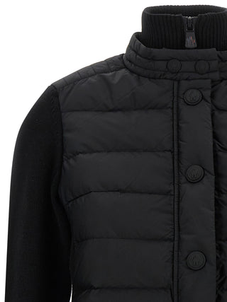 Black Polyamide Cardigan