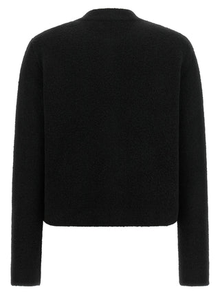 Black Polyamide Full-Length Jacket