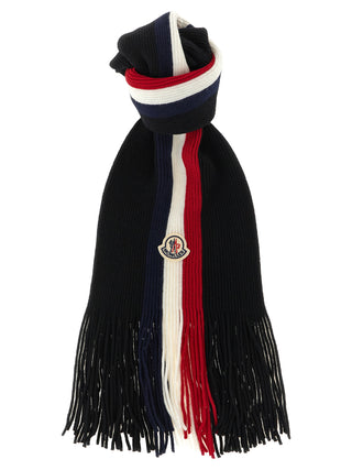 Black Virgin Wool Foulard