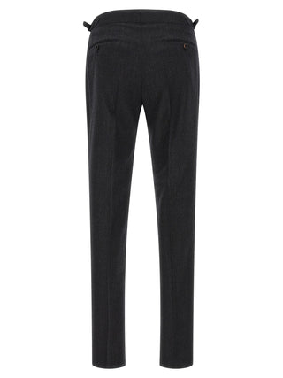 Gray Wool Dress Pants