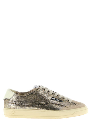 Multicolor Cowhide Low Top Sneakers