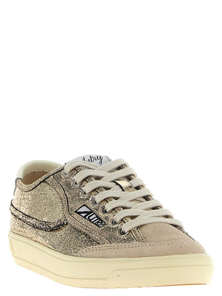 Multicolor Cowhide Low Top Sneakers