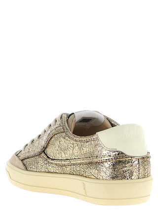 Multicolor Cowhide Low Top Sneakers