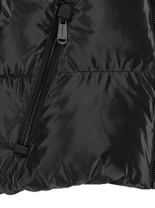 Black Polyethylene Sleeveless Jacket