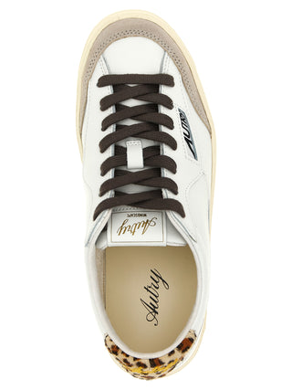 Multicolor Cowhide Low Top Sneakers