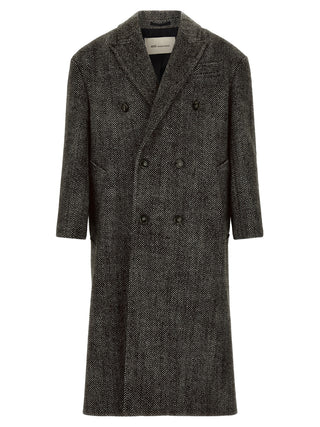 Black Virgin Wool Coat