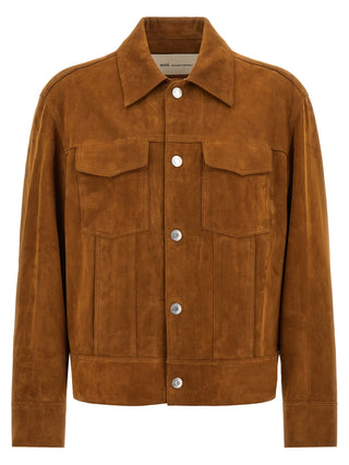 Brown Goatskin Leather Jacket