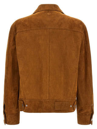 Brown Goatskin Leather Jacket