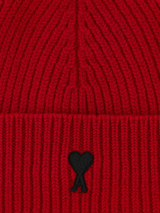 Red Wool Beanie