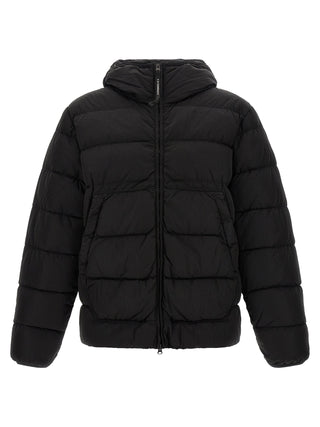 Black Polyamide Full-Length Jacket