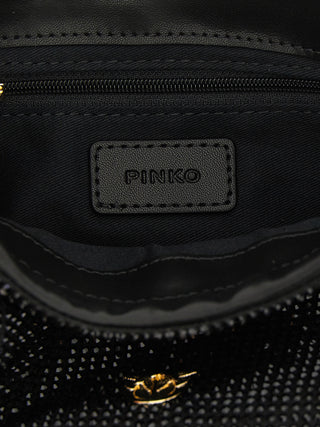Black Polyethylene Clutch Bag