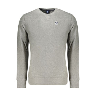 Gray Cotton Men's Sweatshirt