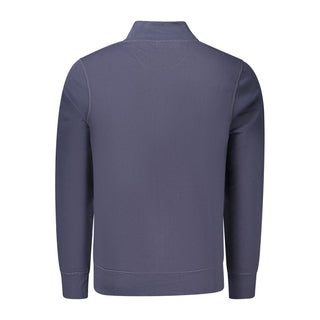 Blue Cotton Men's Sweatshirt