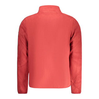 Rosso Poliestere Uomo Felpa