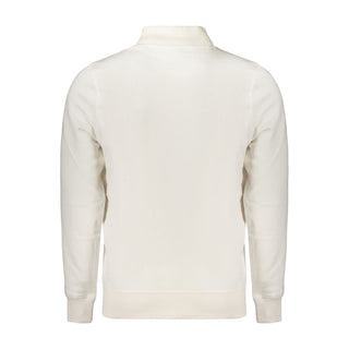 White Cotton Men's Sweatshirt