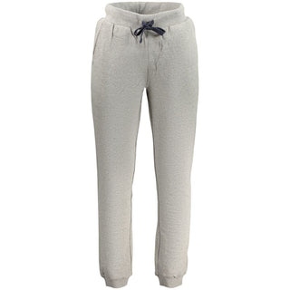 Gray Cotton Men's Trousers