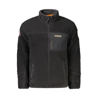 Black Polyamide Men's Jacket