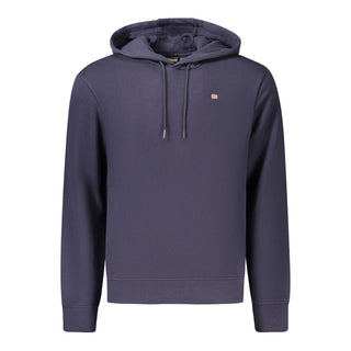 Blue Cotton Men's Sweatshirt