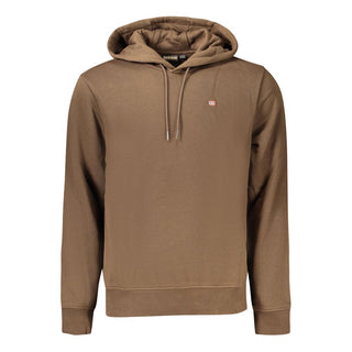Brown Cotton Sweatshirt