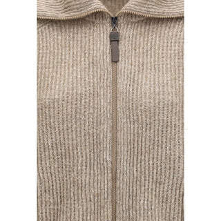 Beige Cashmere Sweater